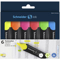 Zakreślacze Schneider Job 6 kolorów - Schneider