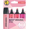Zakreślacze Stabilo Boss Original, Shades Of Pink, Odcienie Różu, 4 sztuki&nbsp;-&nbsp;Stabilo