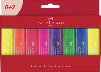 Zakreślacze, Textliner 46, 7 kolorów - Faber-Castell