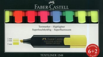 Zakreślacze, Textliner 48, 8 sztuk - Faber-Castell