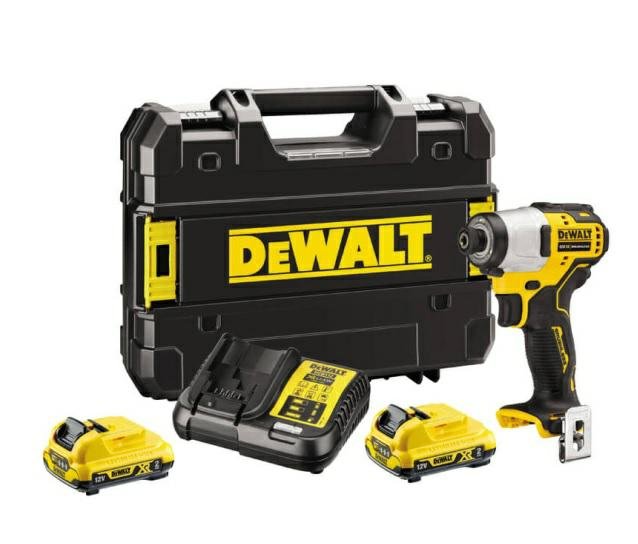 Zakrętarka udarowa DEWALT 163Nm 2x2,0Ah DCF801D2