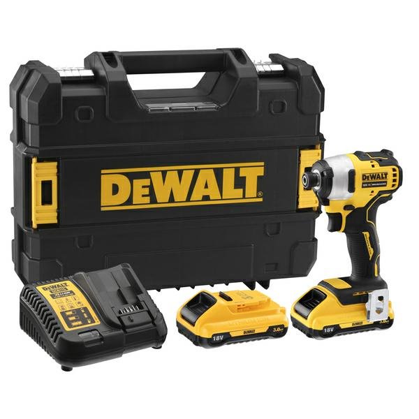 Zakrętarka udarowa DEWALT DCF809L2T, 18 V, 2x3 Ah