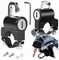 Zamek Blokada do Kasku Motocyklowego Antykradzieżowa Zabezpiecznie 20-24mm