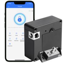 ZAMEK DO SZAFKI SZUFLADY ELEKTRONICZNY KARTY BRELOKI RFID TTLOCK APLIKACJA