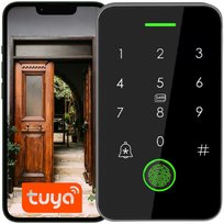 ZAMEK SZYFROWY DO DRZWI FURTKI NA KOD SZYFRATOR WIFI TUYA KLAWIATURA RFID
