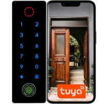 ZAMEK SZYFROWY DO DRZWI FURTKI NA KOD SZYFRATOR ZEWNTĘTRZNY RFID TUYA