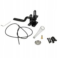 Zamek Zasuwka Zatrzask Blokada do Furtki Linka Uniwersalne Zabezpieczenie