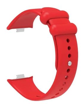 Zamienna silikonowa opaska pasek do Xiaomi Mi BAND 8 PRO / Redmi Watch 4 czerwona - Bestphone