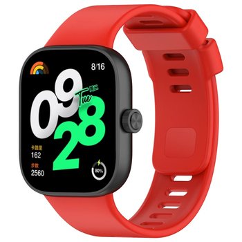 Zamienna silikonowa opaska pasek SOFTBAND do Xiaomi Mi BAND 8 PRO / Redmi Watch 4 czerwona - Bestphone
