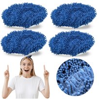 Zamienny zestaw Swifer wkłady mop 25,5x11,5 cm niebieskie 4 szt mikrofibra