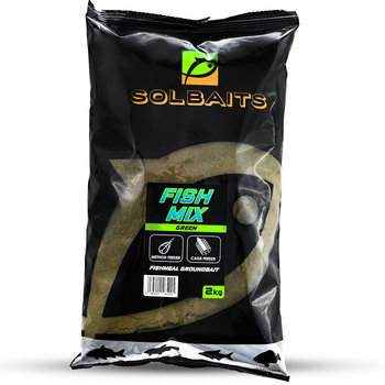 Zanęta Method Feeder Solbaits Fish Mix Green 2 kg - Inna marka