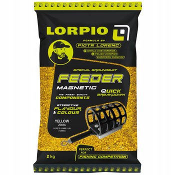 ZANĘTA SPŁAWIKOWA METHOD FEEDER LORPIO MAGNETIC YELLOW 2 KG - Lorpio