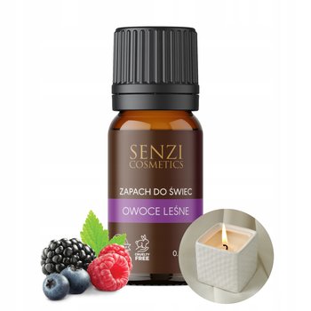 Zapach Do Świec Sojowych Aromat do Świec 10ml Olejek Zapachowy OWOCE LEŚNE - Senzi Cosmetics