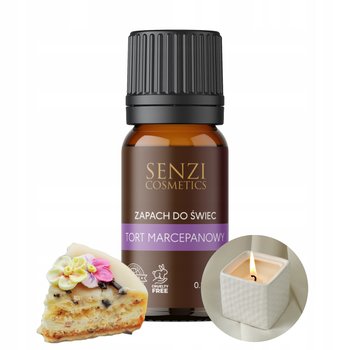 Zapach Do Świec Wosku Olejek Zapachowy do Świec 10ml TORT MARCEPANOWY - Senzi Cosmetics