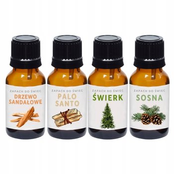 Zapach do ��wiec wosku olejek 10ml zestaw natura - Kastom