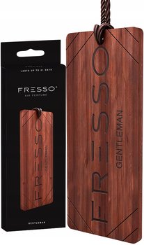 Zapach samochodowy FRESSO - drewniana zawieszka, Gentleman - FRESSO