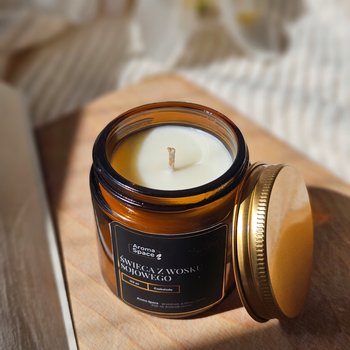 Zapachowa świeca sojowa 120 ml DRZEWO SANDAŁOWE Aroma-Space - inna (Inny)