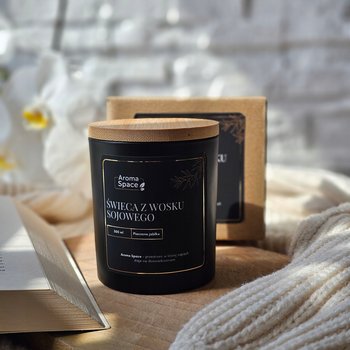 Zapachowa świeca sojowa 300 ml PIECZONE JABŁKO Jesień Aroma-Space - inna (Inny)