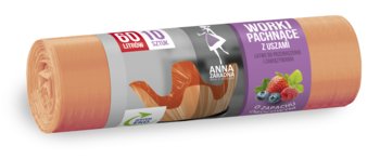 Zapachowe Worki Na Śmieci Z Uszami Anna Zaradna 60L 10Szt. Owocowe - Anna Zaradna