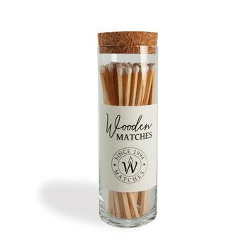 Zapałki w szklane biało-czarne - Wołoszyn