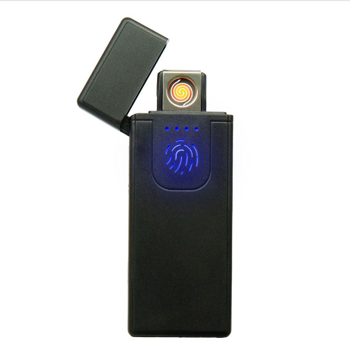 Zdjęcia - Zapalniczka  Elektryczna Ładowanie USB dotykowa czarna
