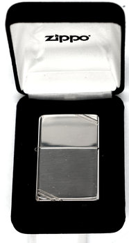 Zapalniczka Srebrna ZIPPO STERLING SILVER SLASH  HIGH POLISH SREBRO 925 - Zippo