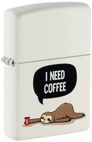 Zapalniczka Zippo Coffee Sloth Design 60006556