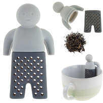 Zaparzacz Do Herbaty Ziół Ludzik Silikonowy Sitko