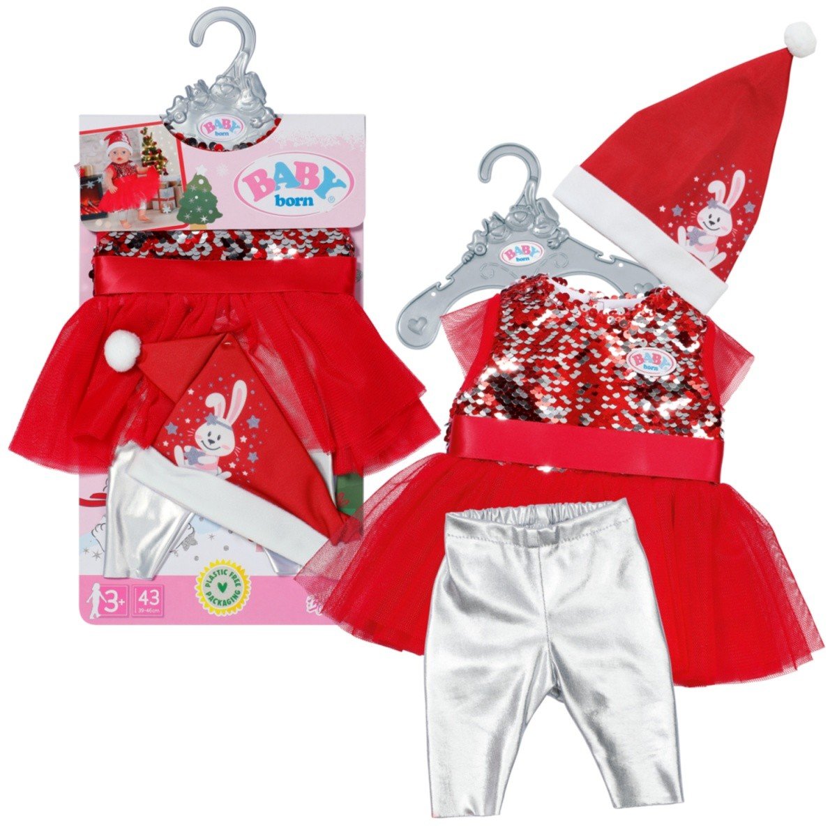 Baby born Tenue de vélo Play & Fun Deluxe 43 cm - N/A - - 25.49
