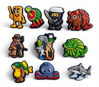 Zapinka Charms Do Butów Brainrot Ozdoba Breinroty 10 Sztuk Piny Roblox Inna marka