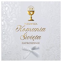 Zaproszenia Komunijne Komplet 5 Szt Pczp30