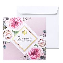 Zaproszenia komunijne. Zestaw 10 szt. 63184