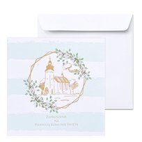 Zaproszenia komunijne. Zestaw 10 szt.  63185