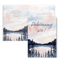 ZAPROSZENIA ŚLUBNE GOTOWE z kopertą ZSG02