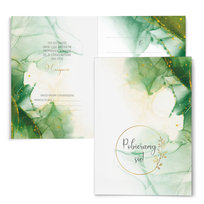 ZAPROSZENIA ŚLUBNE GOTOWE z kopertą ZSG14