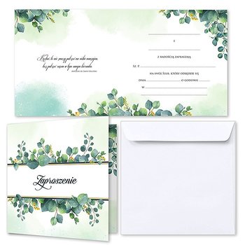 Zaproszenia Ślubne Na Sam Ślub Boho Koperta  63256 - Forum Design Cards