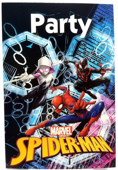 Zaproszenia Urodzinowe Z Kopertami Spider-Man
