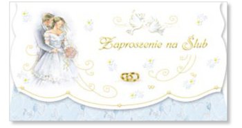 Zaproszenie na ślub ZS 9 - Czachorowski