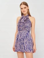 ZARA KOMBINEZON DAMSKI FIOLETOWY WZÓR KRÓTKI M HAC Zara