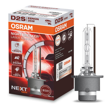 Żarnik Osram D2S Xenarc Night Breaker Laser 220% (Next Generation)  - Osram