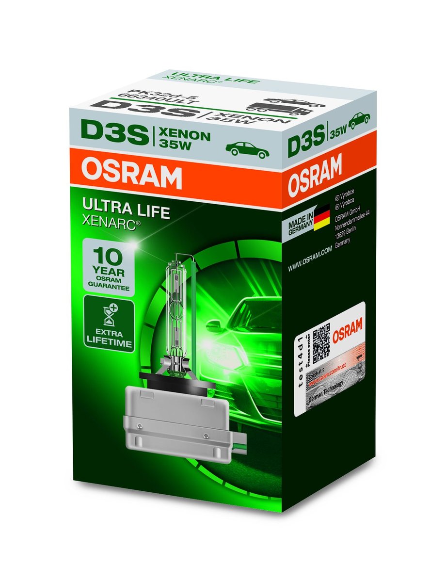 Żarnik OSRAM D3S Xenarc Ultra Life (1 sztuka)