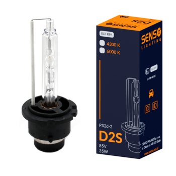 Żarnik Senso D2S 6000K Xenon Homologacja E4 Basic Zimna Biel - SENSO