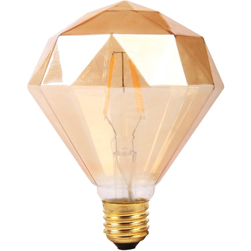 Żarówka dekoracyjna led, diament, 11 cm