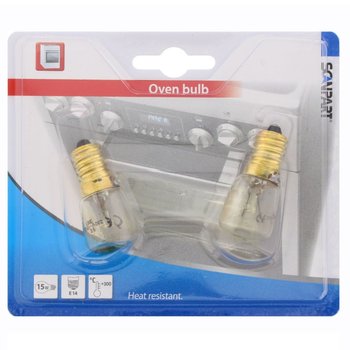 Żarówka do pieca SCANPART, E14, 15 W, 2 szt. - Scanpart