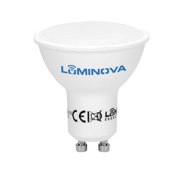 Żarówka Gu10 10W Led 2835 Smd 6000K Biała Zimna - Luminova