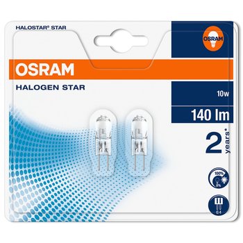 Żarówka Halogenowa G4 10W 145Lm 2800K 12V Osram Halostar Blister - Osram