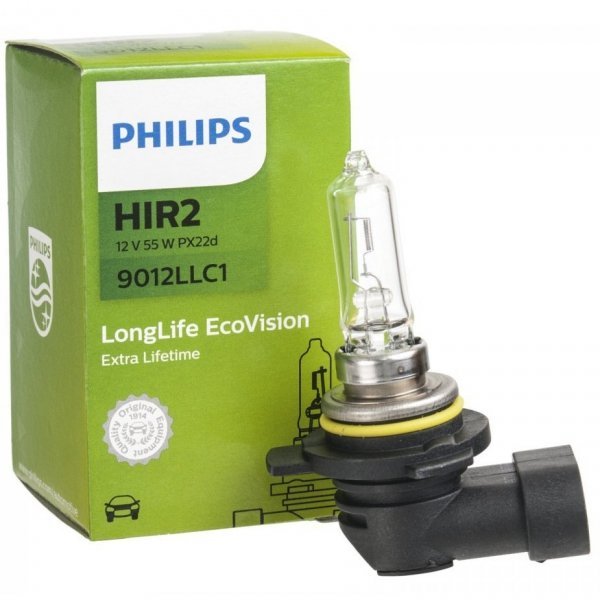 Philips HIR2 12V 55W PX22d LongerLife 3x life time 1st : :  Beleuchtung
