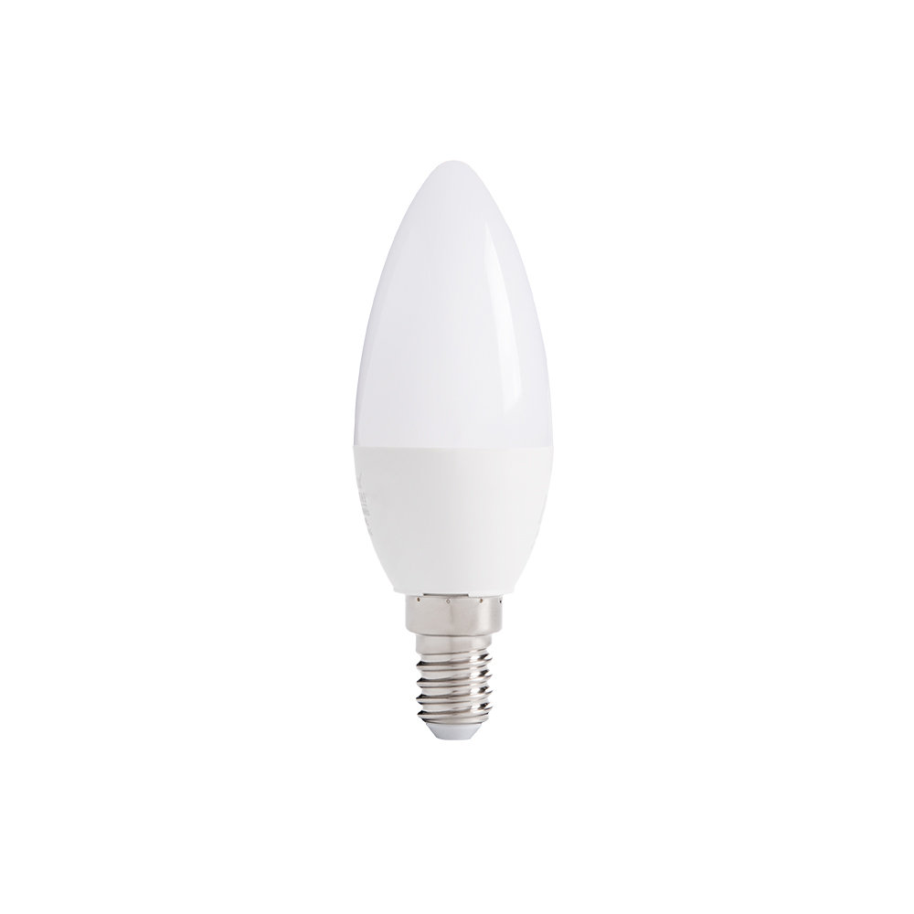 Zdjęcia - Żarówka Kanlux  IQ-LED , C37, E14, 7,5 W, barwa biała ciepła 
