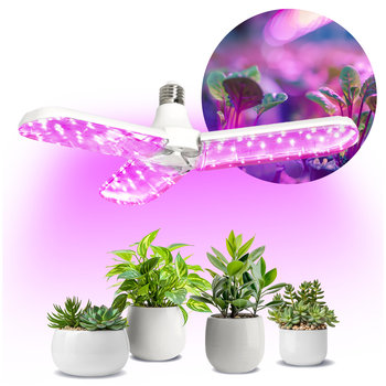 Żarówka Lampa Do Uprawy Wzrostu Roślin 24W E27 Oświetlenie LED - Kobi