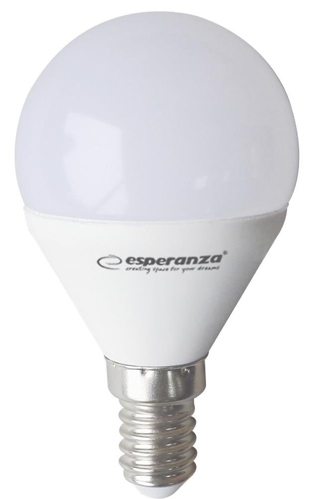 Zdjęcia - Żarówka Esperanza  LED  ELL152, E14, 6 W, barwa ciepła biała. 
